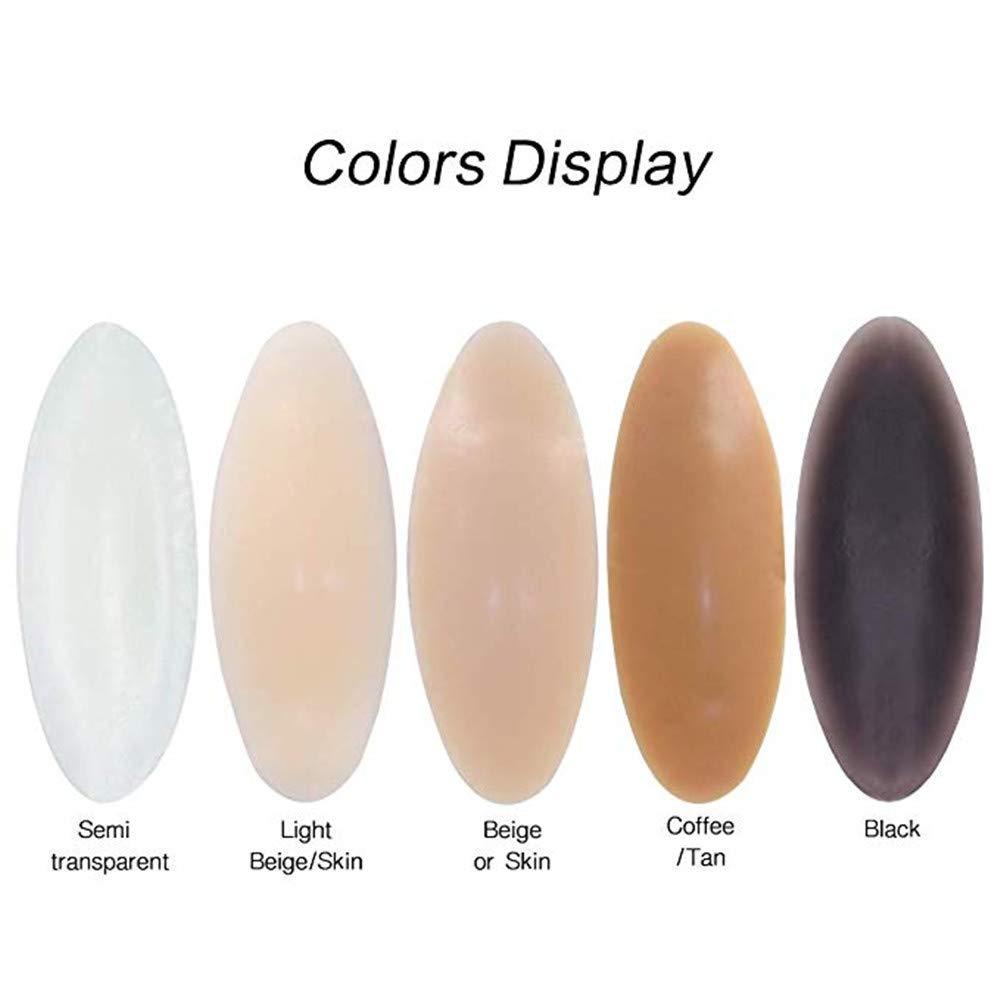 F & Y F & Y Silicone Leg Onlays Silicone Calf Pads for Crooked or Thin Legs