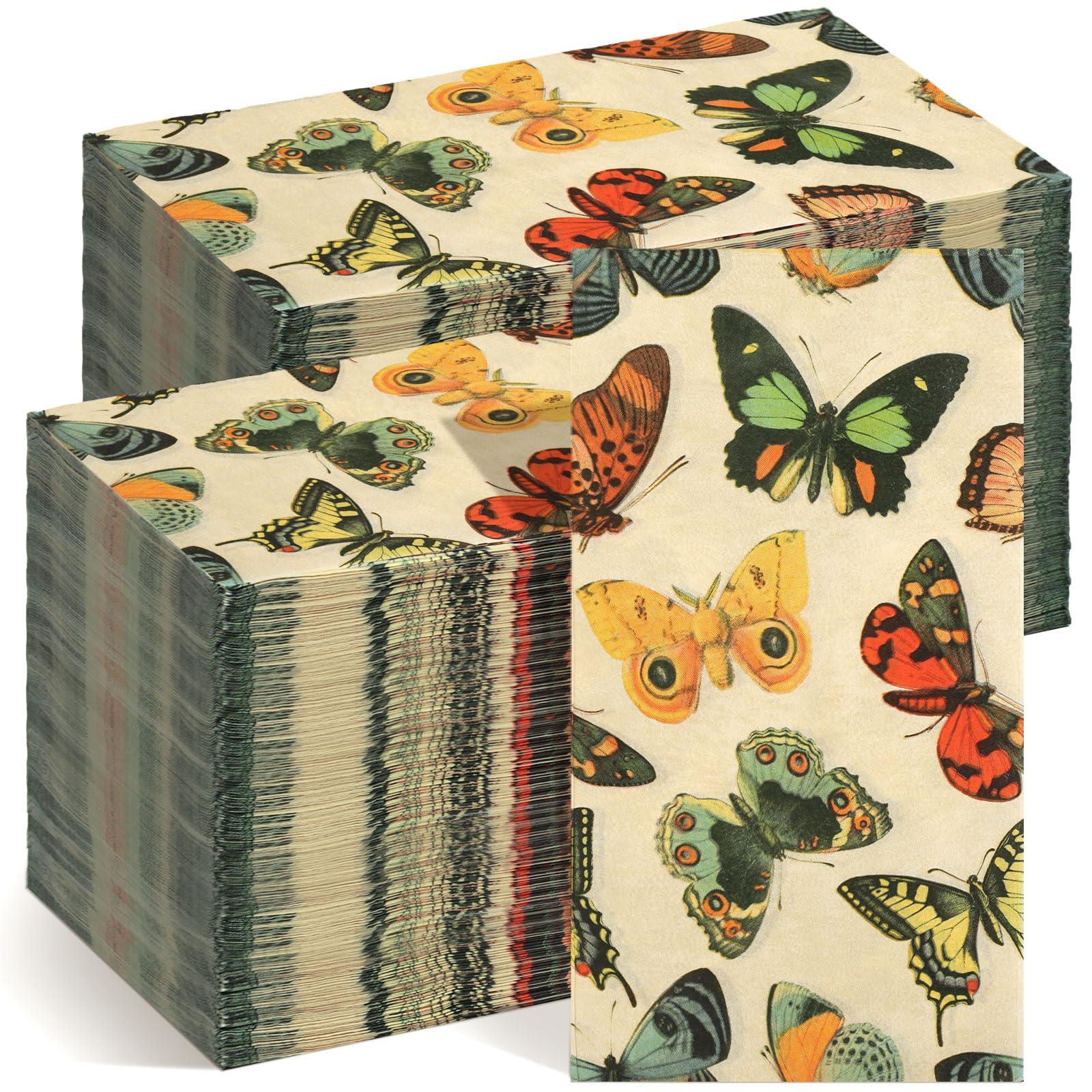 Hand towels with butterflies sale