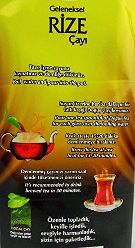 Dogus Dogus Exclusive Turkish Black Tea Series (Traditional Rize Tea 16.9 Oz / 500 Gr , Single Pack )