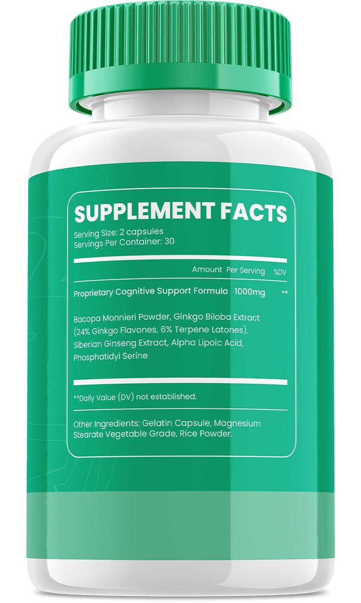 Indelo (2 Pack) Neuro Zoom Brain Boost Supplement, Neuro Zoom Advanced Memory Support Formula, Neuro Zoom Pills Nootropic to reduce Brain Fog, Neuro Zoom to Boost Memory, NeuroZoom Reviews (120 Capsules)