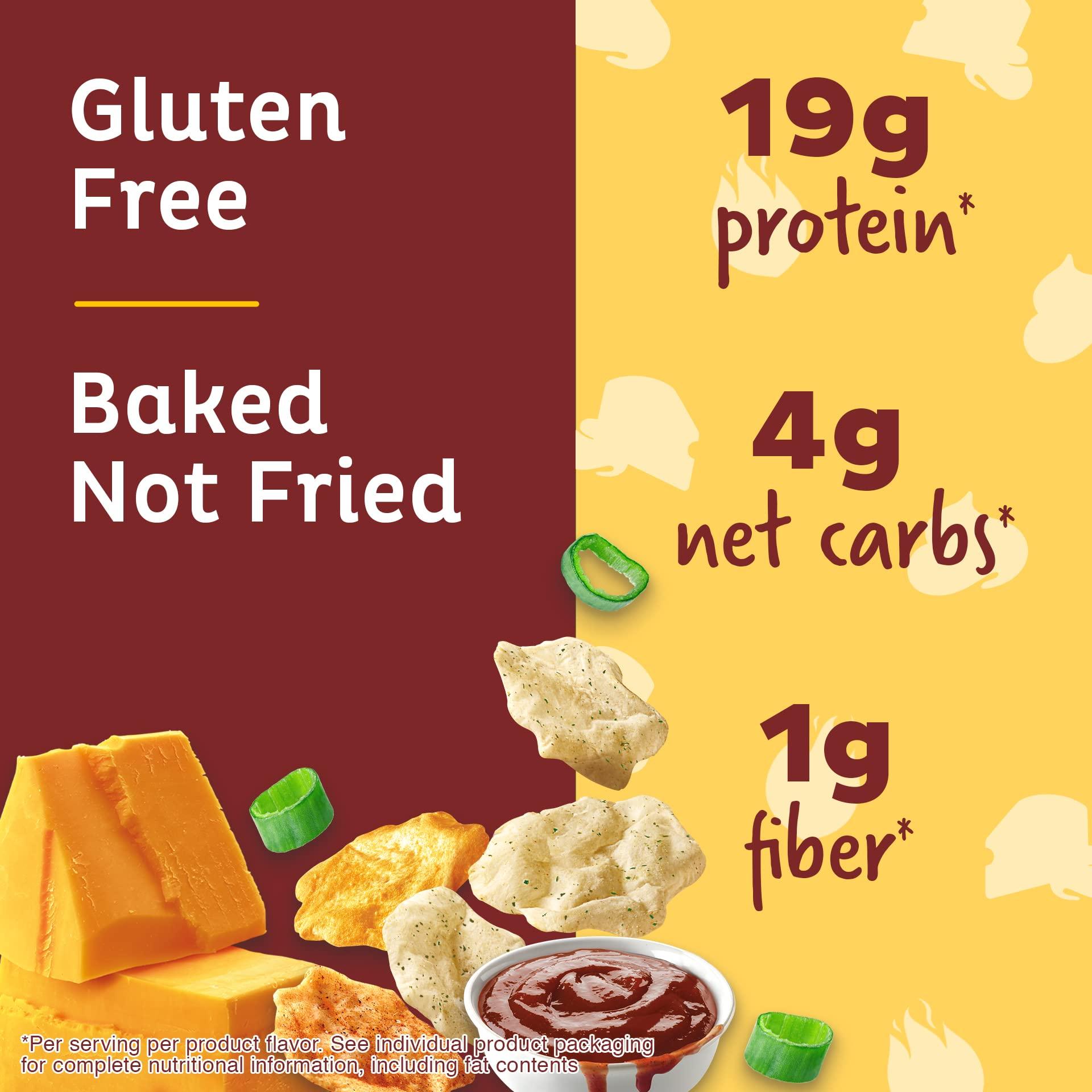 Quest Nutrition Quest Nutrition Protein Chips Variety Pack, (BBQ, Cheddar & Sour Cream, Sour Cream & Onion), High Protein, Low Carb, 1.1 Ounce (Pack of 12)