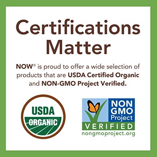 Now Foods NOW Foods, Certified Organic Dandelion Traditional Cleansing Herbal Tea, Caffeine-Free, Non-GMO, Premium Unbleached Tea Bags with No-Staples Design, 24-Count