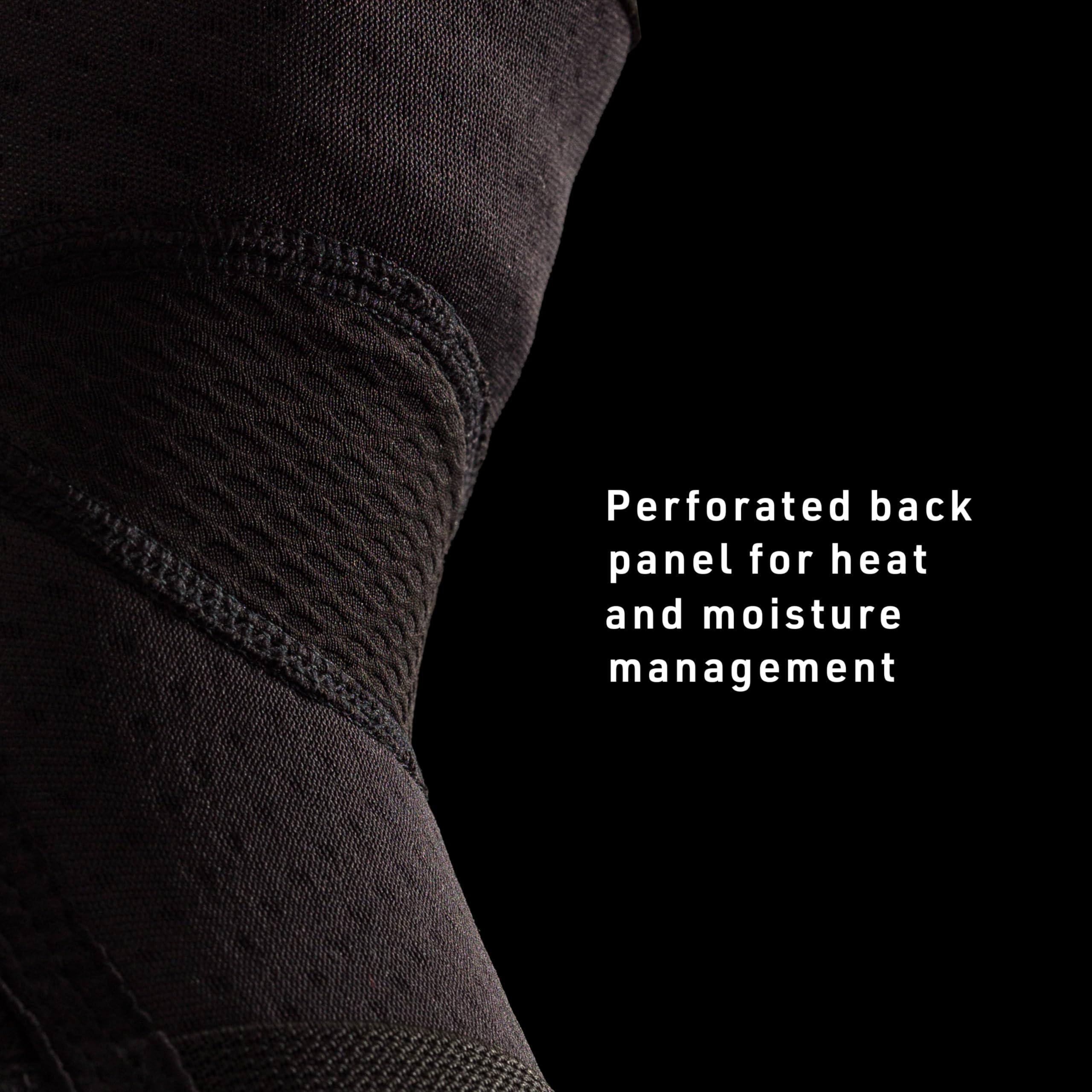 McDavid McDavid NRG Max Support Knee Brace, Compression Brace w/Spring Hinges for Injury Recovery, Pain, Fits Right or Left Leg