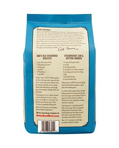 Bob's Red Mill Bob's Red Mill Unbleached White All Purpose Baking Flour, 5 Pound (Pack of 4)