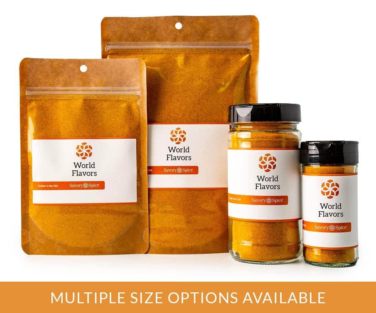 Savory Spice Shop Savory Spice Vindaloo - Medium Spicy Vindaloo Curry Powder Seasoning | Not-Too-Spicy Vindaloo Masala Mix (Just Add Cayenne for Traditional Spicy Vindaloo) (Medium Jar - Net: 2.1 oz)