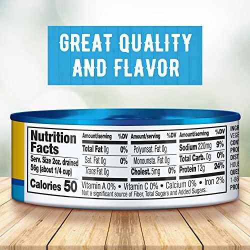 Dolores Dolores Tuna Chunk Light Yellowfin Tuna in Water, 5oz Canned Tuna, 24 Pack