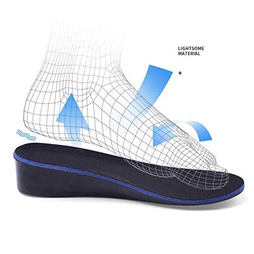 TopoutShoes Height Increase Insoles Lift Inserts Add Taller 3 cm (38)