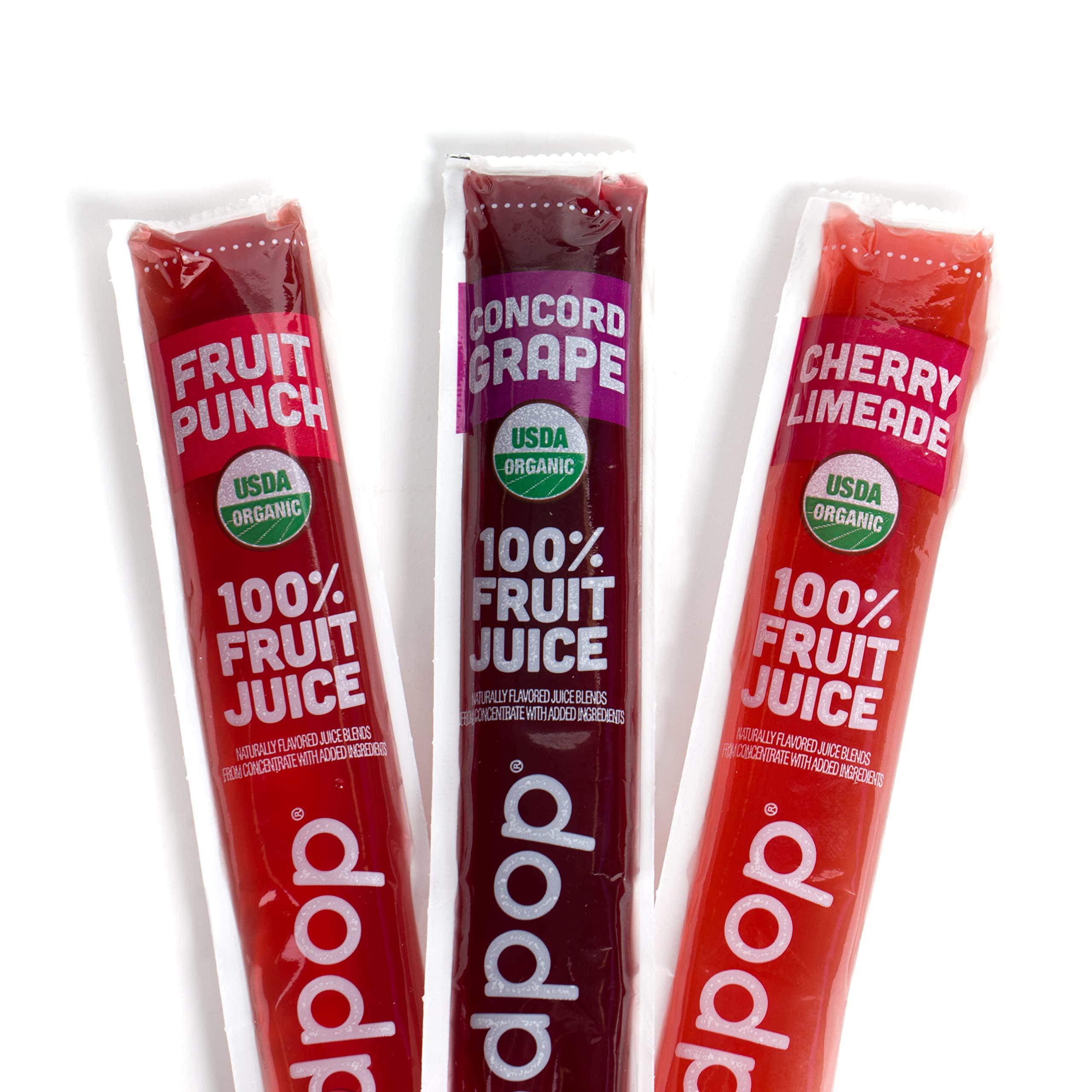 GOODPOP GoodPop Organic Freezer Pops - 100% Juice, No Added Sugar - 20ct - 2 Pack