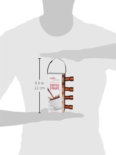 MSRF, INC. MSRF Cafe Plus Variety Pack, Gourmet Coffee Syrup, 9.4 Ounce