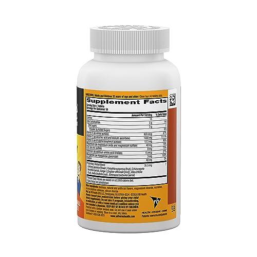 Airborne Airborne 1000mg Chewable Tablets with Zinc, Immune Support Supplement with Powerful Antioxidants Vitamins A C & E - 200 Tablets, Citrus Flavor