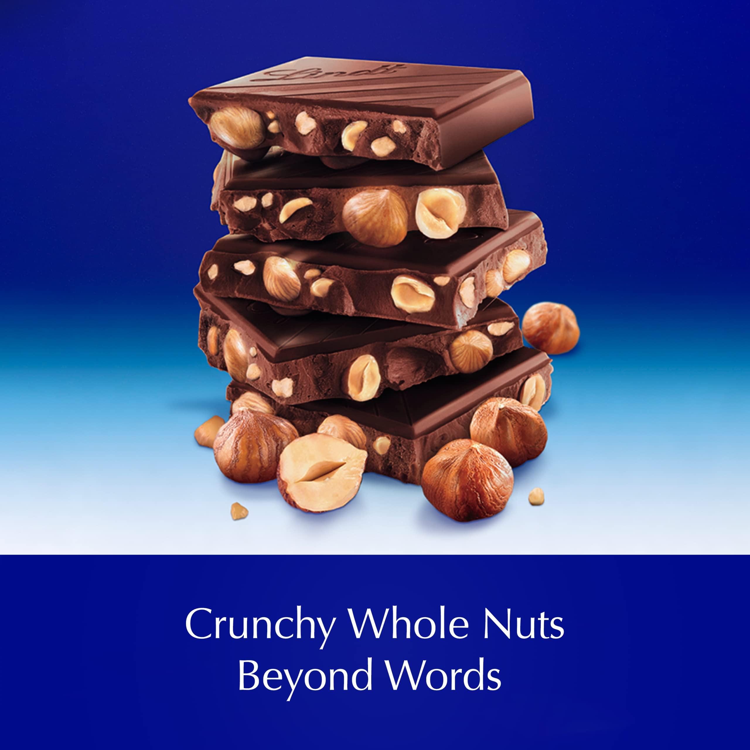 Lindt Dark Hazelnut Les Grandes Bar