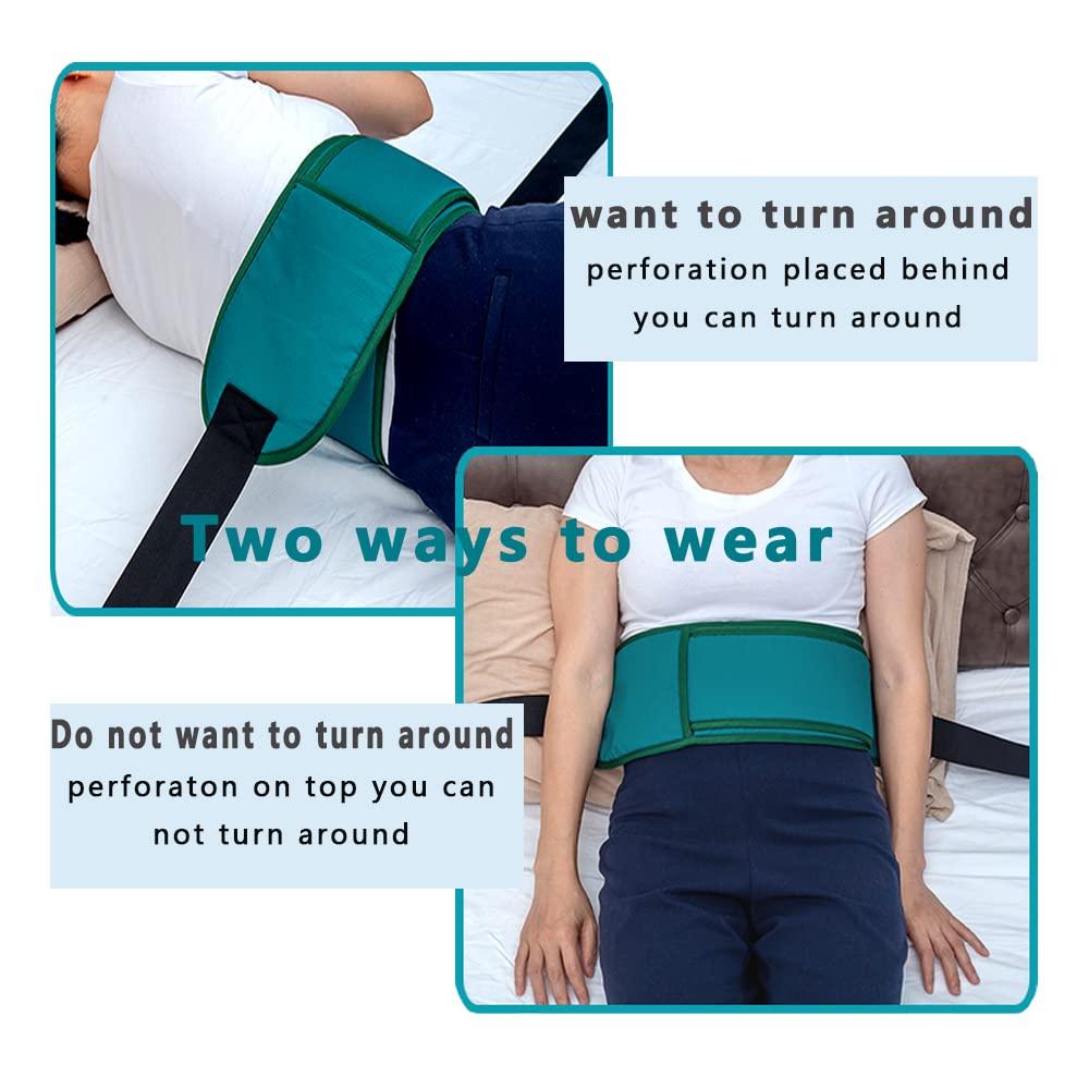 zuylikxy Medical Restraint-Bed Restraint Strap for Elderly Safety, Wheelchair Seat Belt, Chest Strap, Nursing Patient Anti-Bed Restraint, Safety System to Control Limbs for Post-Operative Patients