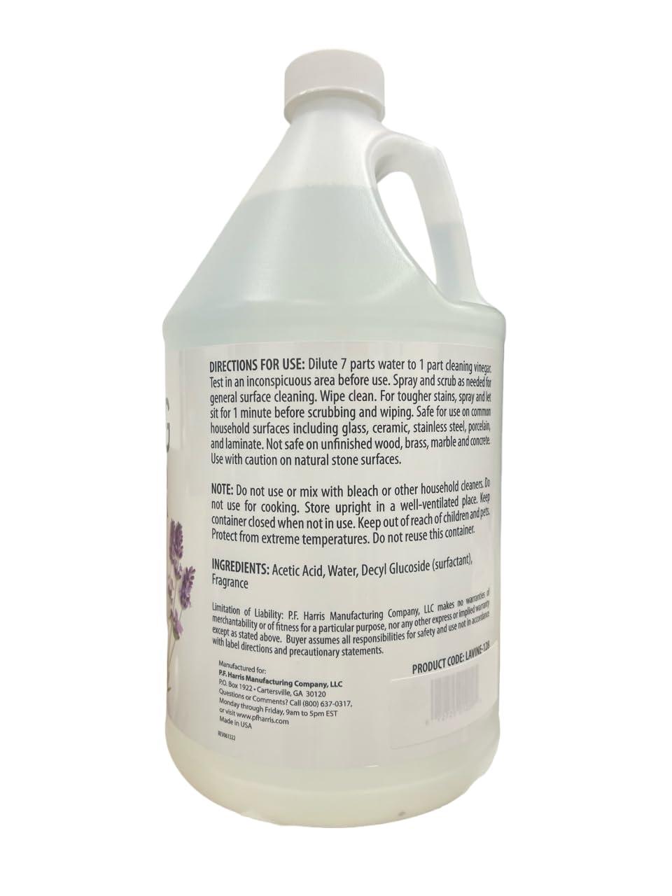Harris Harris CLN VINEGAR LAVNDR 128OZ
