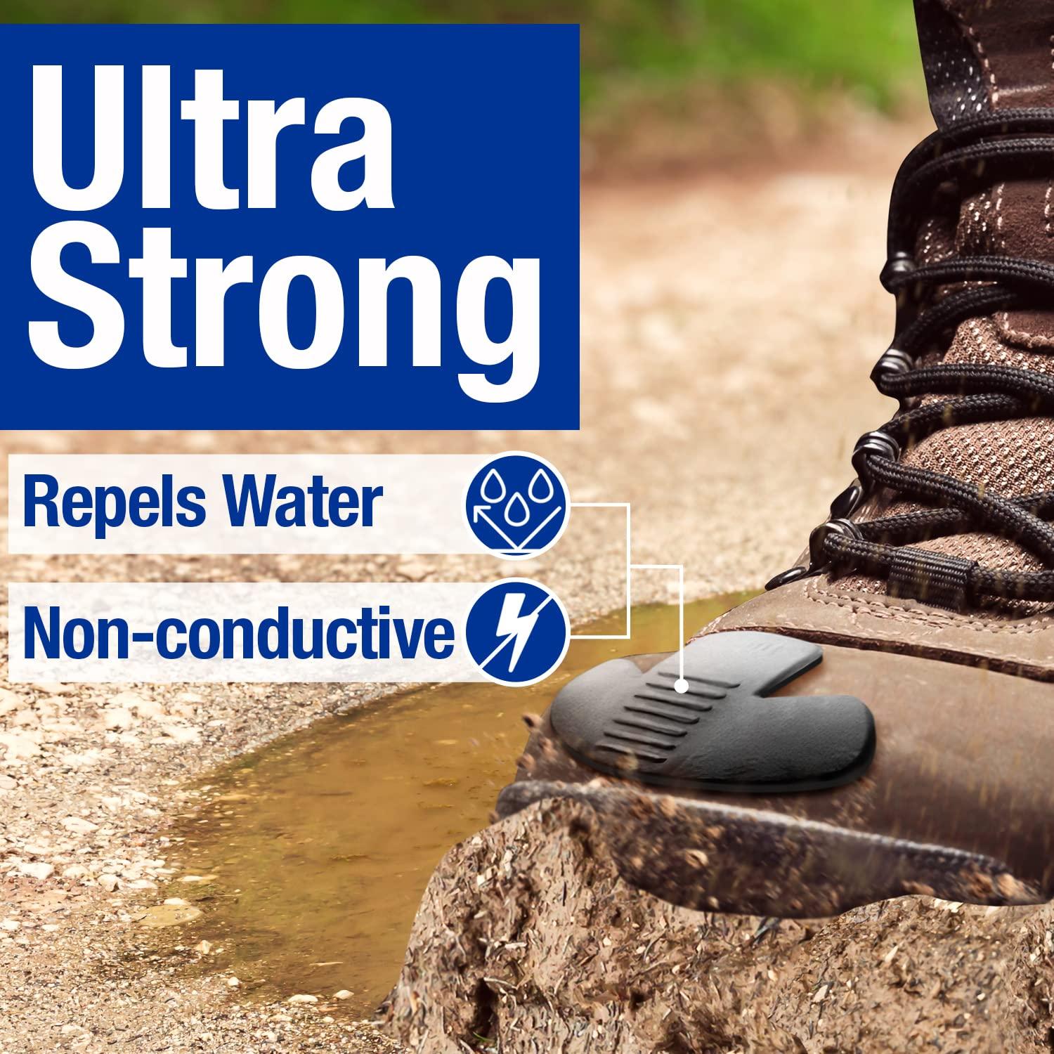 IMPRESA IMPRESA [6 Pack Boot Toe Protectors to Stop Early Wear & Replacement - Simple Application Toe Guards for Boots - Boot Protector Toe Guard to Prevent Tears & Damage - Saver for Rugged Work Conditions