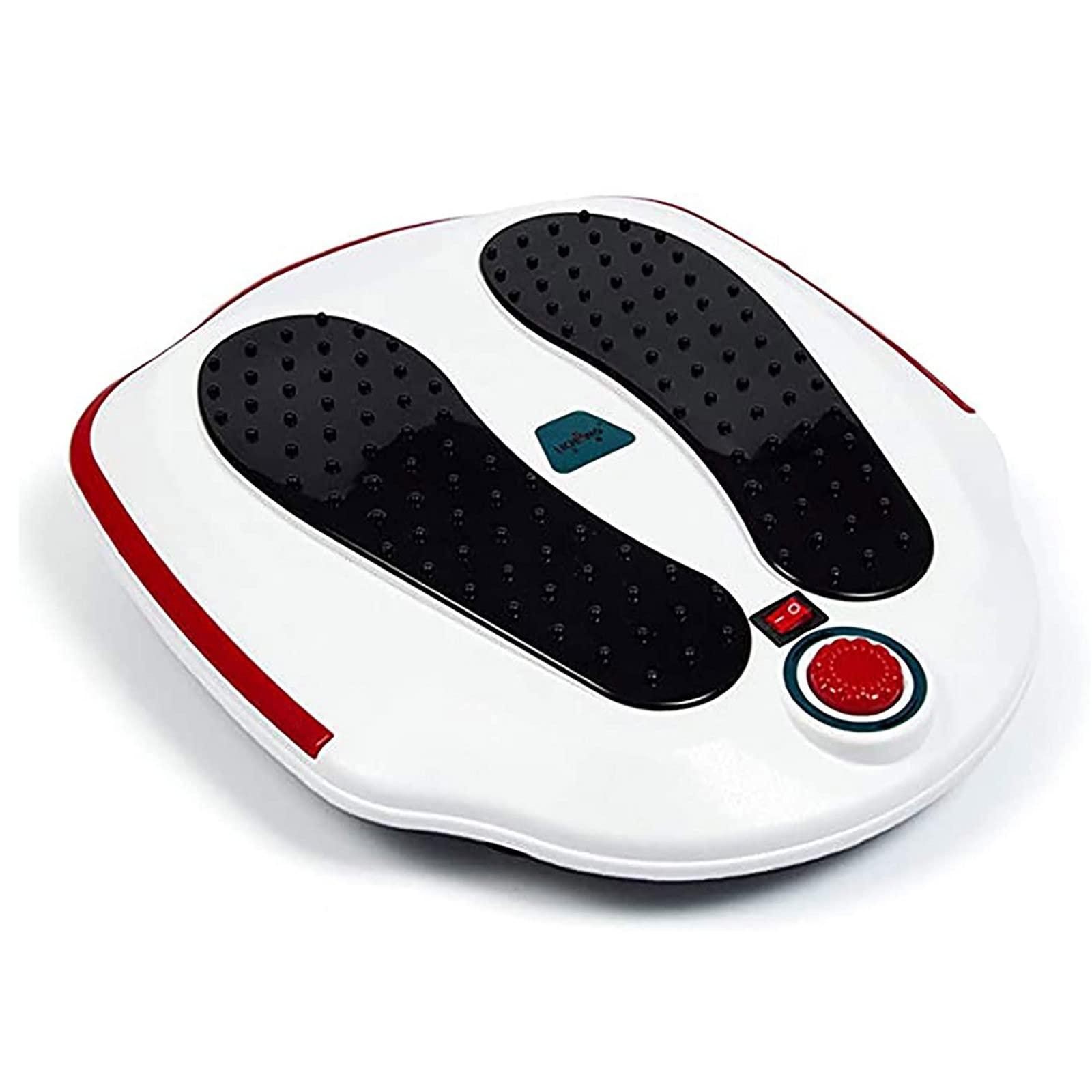 VEXIGO VEXIGO Electric Foot Massager Machine Circulation Vibration Blood Booster Electromagnetic, Deep Kneading Massaging Nodes, for Relieve Fatigue Sore