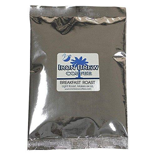 IRON BREW Coffee, 1.73 lb. Net Weight, Ground, PK50