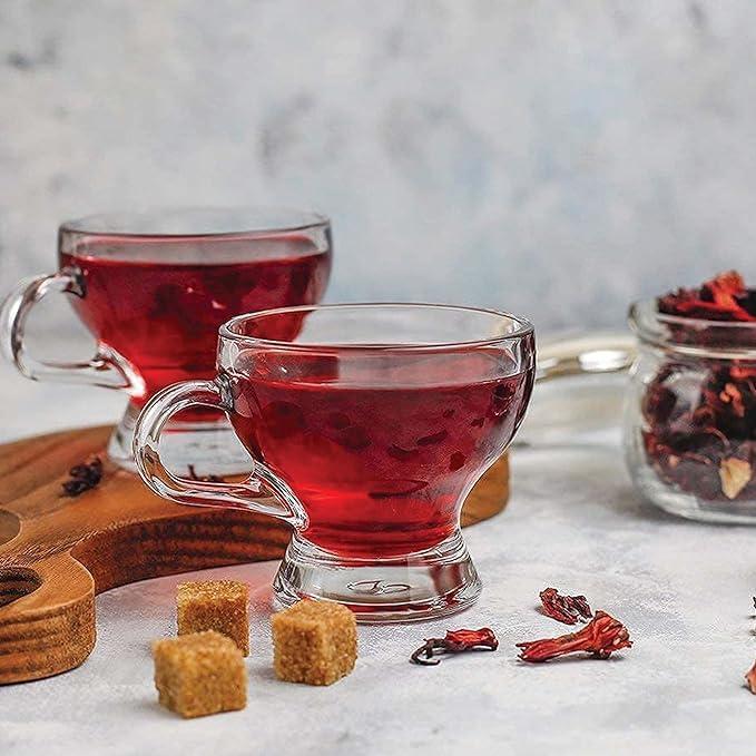 Akshit Akshit Dried Hibiscus Flowers, 5.20z, Dried Flowers, Flor De Jamaica, Natural Hibiscus Flower Tea. Whole Hibiscus Flower. No Caffeine, Vegan.