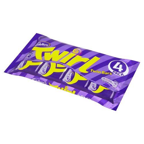 Cadbury Original Cadbury Twirl Candy Bars Imported from the UK England Twirly Milk Chocolate Fingers Covered In Smooth Cadbury Milk Chocolate Bars Candy For An Afternoon Treat For That Chocolate Escape
