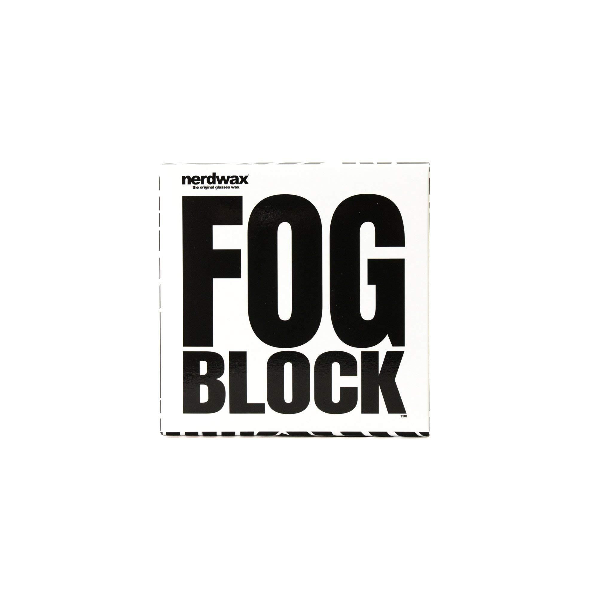Nerdwax Nerdwax FogBlock | Anti Fog Lens Wipes | Keeps Glasses from Fogging