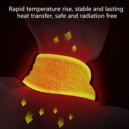 JURANMO Heated Scarf for Women Rechargeable Neck Heating Pad Electric Heated Neck Wrap Thermal Neck Brace for Relief