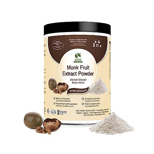 BIONUTRICIA EXTRACT BioNutricia Monk Fruit Extract Powder (50g) Natural Standardized Exrract [Beverage/Bakery Ingredient] Natural Sugar Substitude, Low Calorie