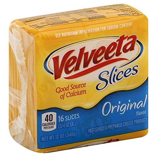 Velveeta Kraft Velveeta Sliced Cheese, 12 Ounce