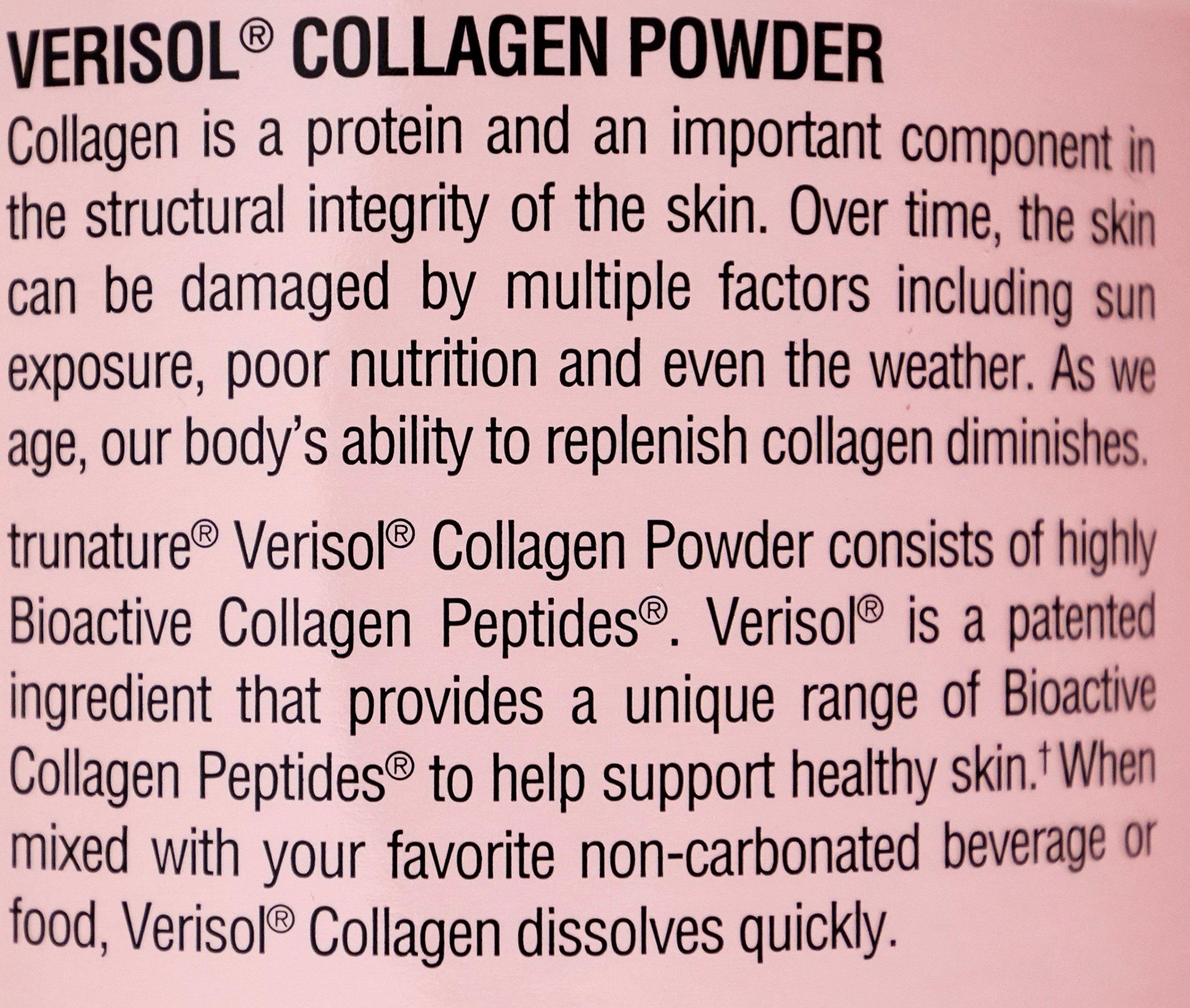 WorryFree Gadgets Worry Free Gadgets C-1215667 Trunature Verisol Collagen Pow Perp Healthy Skin With Bioactive