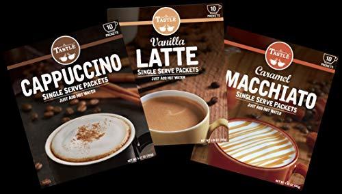 Cafe Tastlé Cafe Tastlé Single Serve Vanilla Latte Coffee, 10 Count