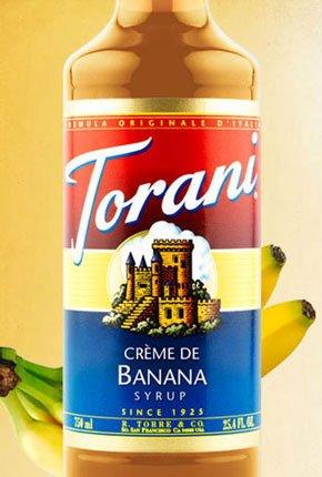 Torani Torani Creme De Banana Syrup, 750mL