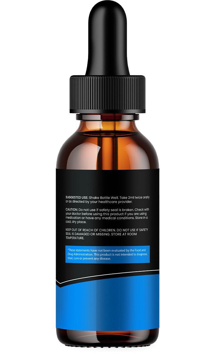 Indelo Gluco Guardian Drops Liquid Supplement - GlucoGuardian Drops, All-Natural Formula, Offical Gluco Guardian Extra Strength Formula, Gluco Guardian Reviews (1 Month Supply)