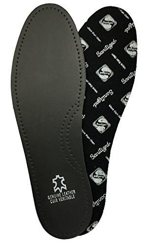 Moneysworth and Best Shoe Care INC. Moneysworth & Best Men's Leather Insole, Black, 10-11