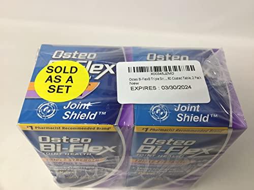 Osteo Bi-Flex Osteo Bi-Flex® Triple Strength with MSM, 80 Coated Table, 2 Pack