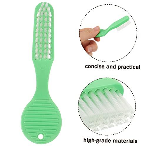 SEWOART SEWOART 10Pcs Prison Toothbrush thumbprint Handle toothbrushes Tiny Toothbrush Oral Cleaning Brush Short Handled Toothbrush Soft Toothbrush Toothbrush Accessories Travel Plastic Mini