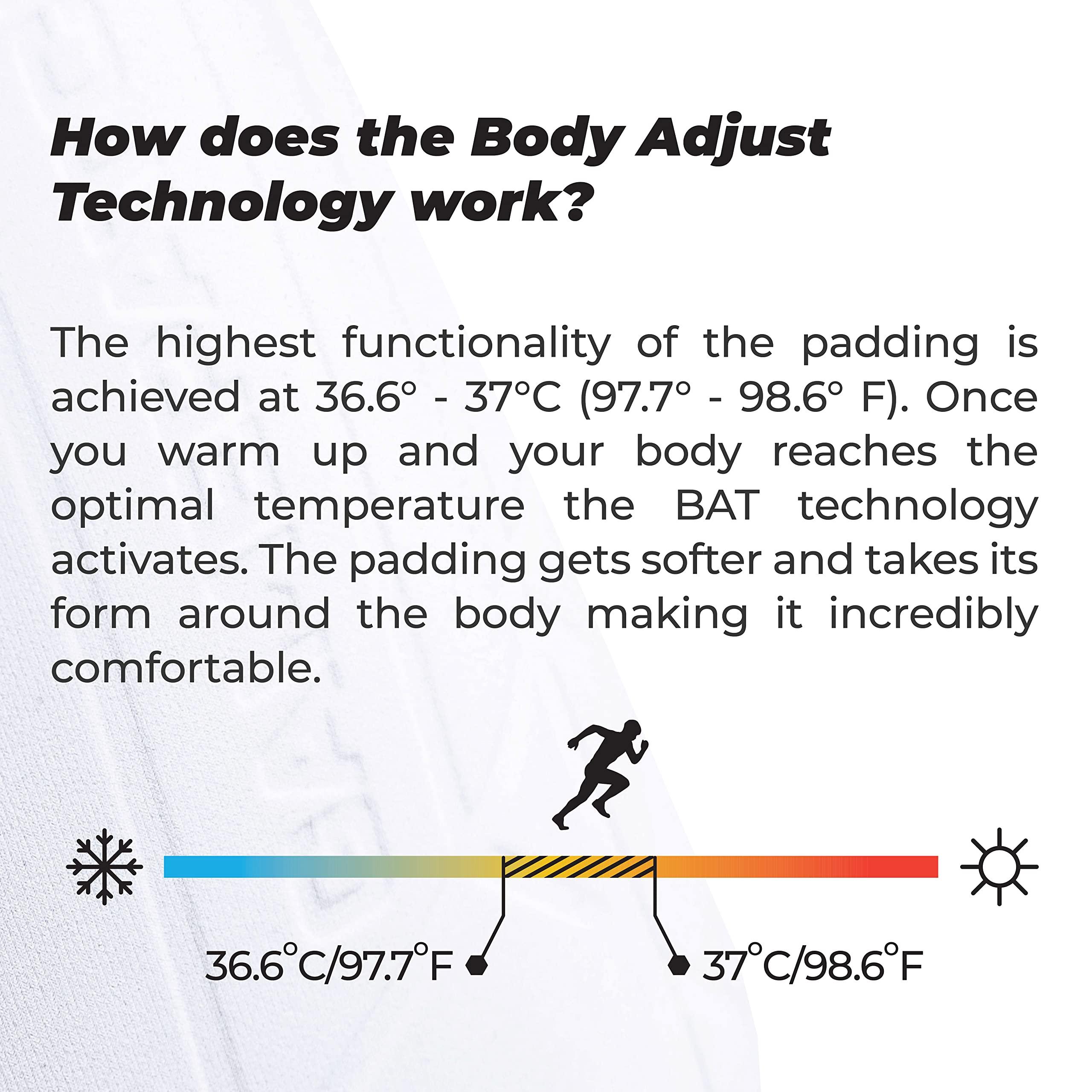 Gamepatch Gamepatch Knee Pads | Compression Sleeve Joint Protection | Shock Absorbing Technology | Men Women Kids, White, Size S