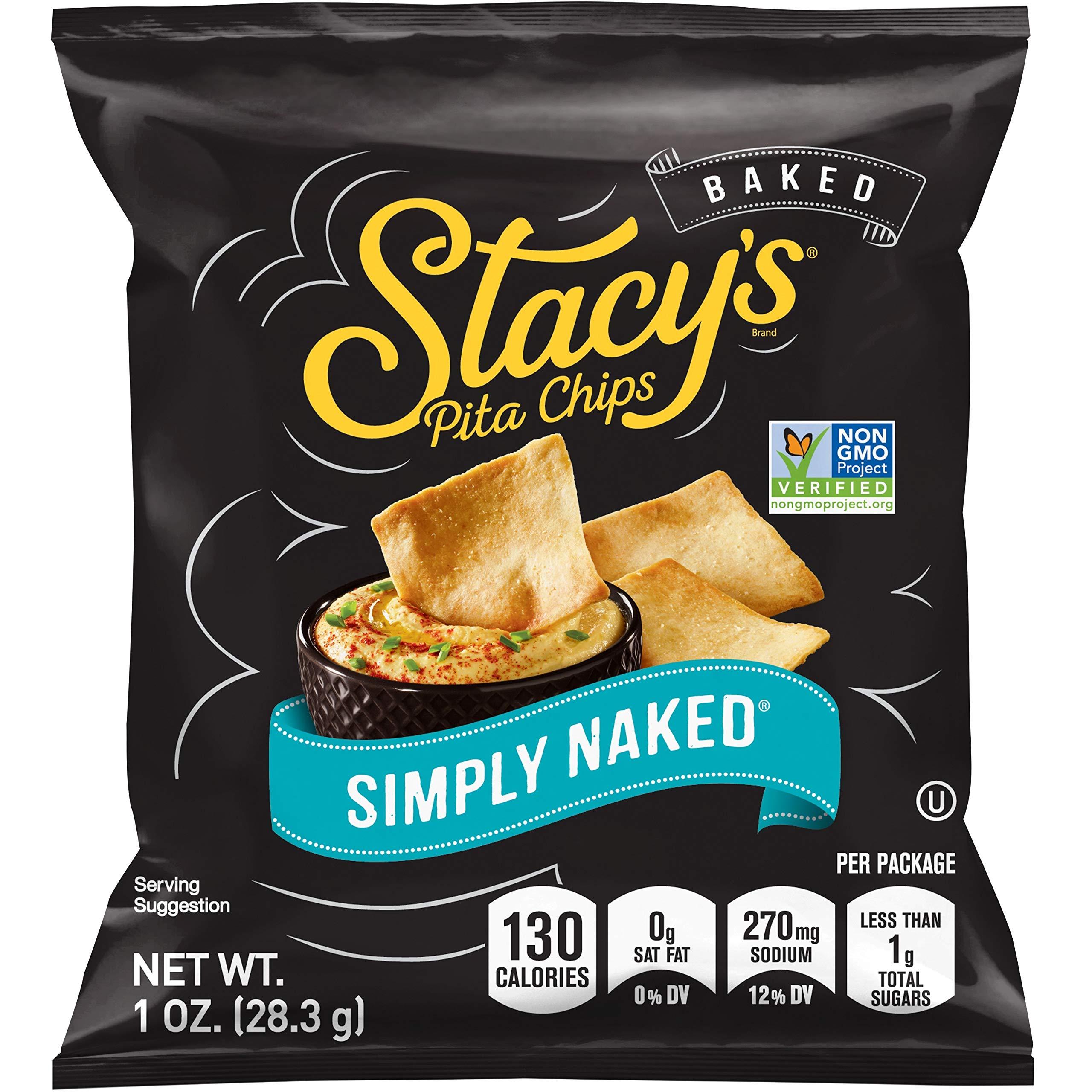 Stacy\'s Stacy\'s Pita Chips Simply Naked, 1 Oz
