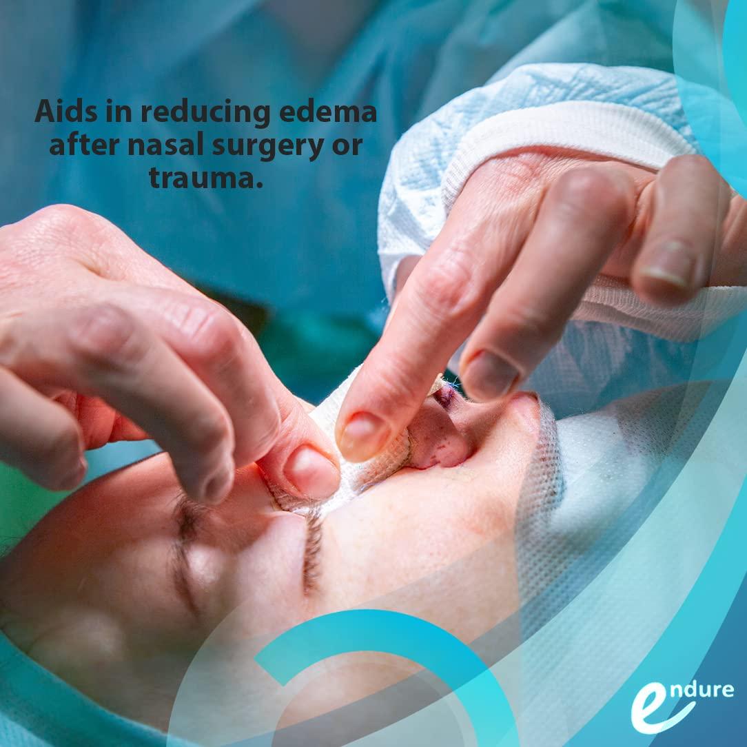 Endure Industries Endure Thermoplastic Nasal Splints, Nose External Support Protector for Nose Brace Fracture, Pack of 5