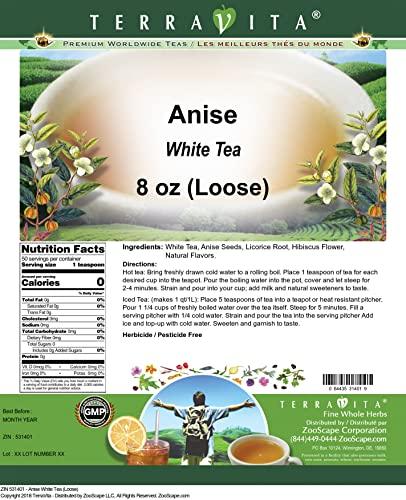 TerraVita Anise White Tea (Loose) (8 oz, ZIN: 531401)