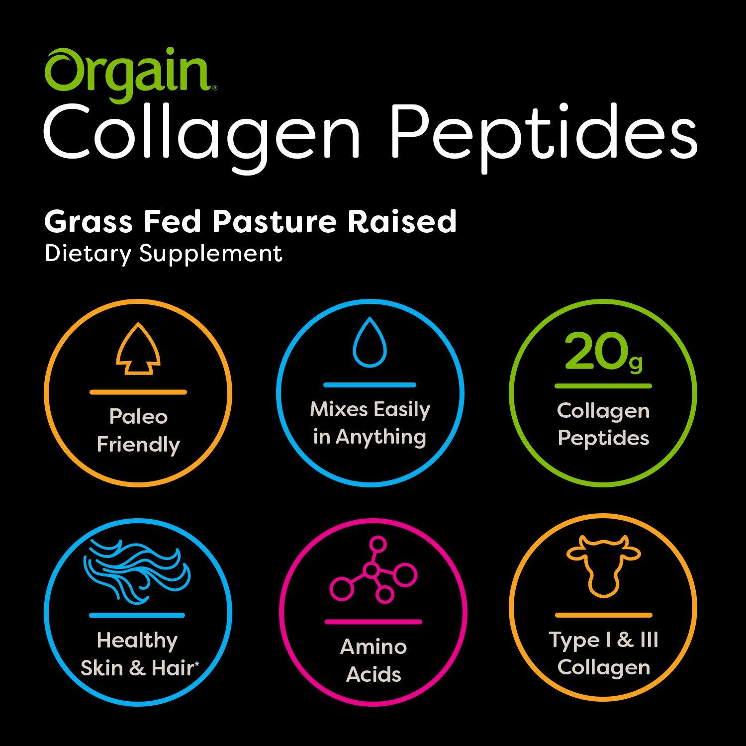 Orgain Orgain Organic Plant Based Protein Powder Hydrolyzed Collagen Powder