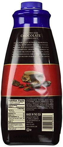 Torani Torani Sugar Free Sauce, Chocolate, 64 Ounces