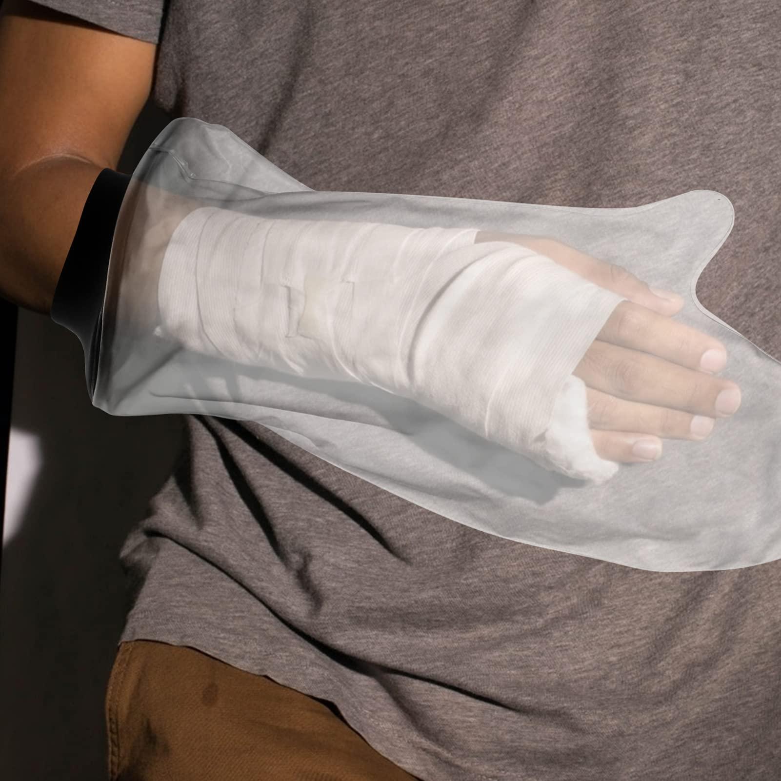 EXCEART EXCEART 1 Pc Waterproof Case Cover Cast Sleeve Arm Cast Protector for Shower Leg Cast Cover Broken Hand Cover Bath Elbow Sleeve Leg Shower Shield Arm Cover Handguard Child Plaster