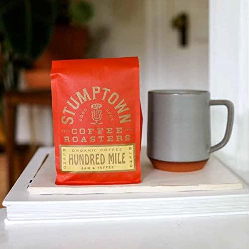 Stumptown Coffee Roasters Stumptown Coffee Roasters, Medium Roast Organic Whole Bean Coffee Gifts - Hundred Mile 12 Ounce Bag with Flavor Notes of Jam and Toffee