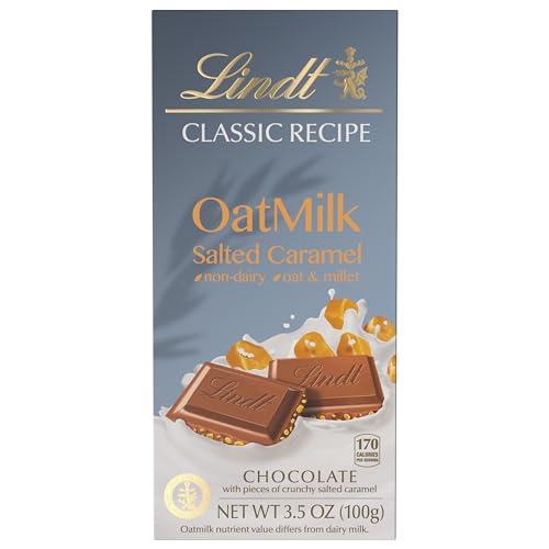 Lindt Lindt CLASSIC RECIPE Non-Dairy OatMilk Salted Caramel Chocolate Candy Bar, 10 Pack, 3.5 oz.