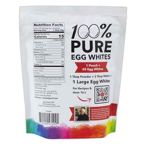 Ann Clark Cookie Cutters Ann Clark All Natural 100% Egg White Powder Made in USA, 8 oz.