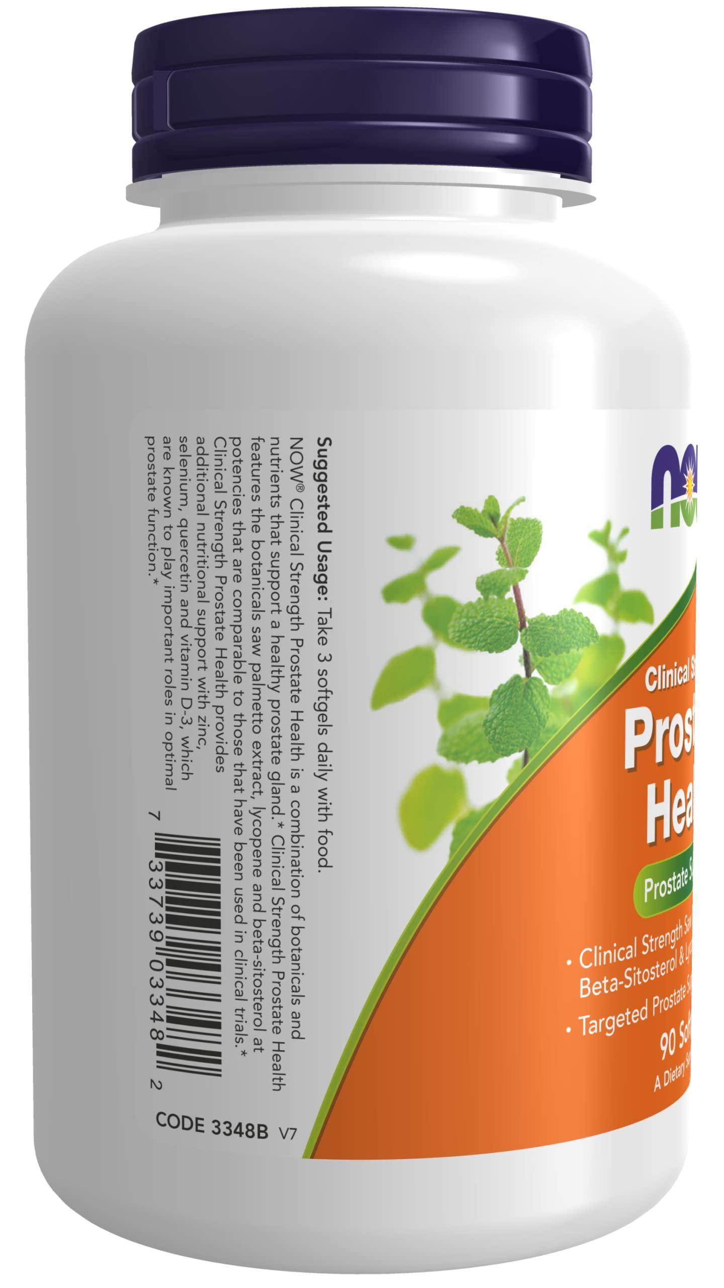 Now Foods Now Foods, Clinical Strength Prostate Health, 90 Softgels
