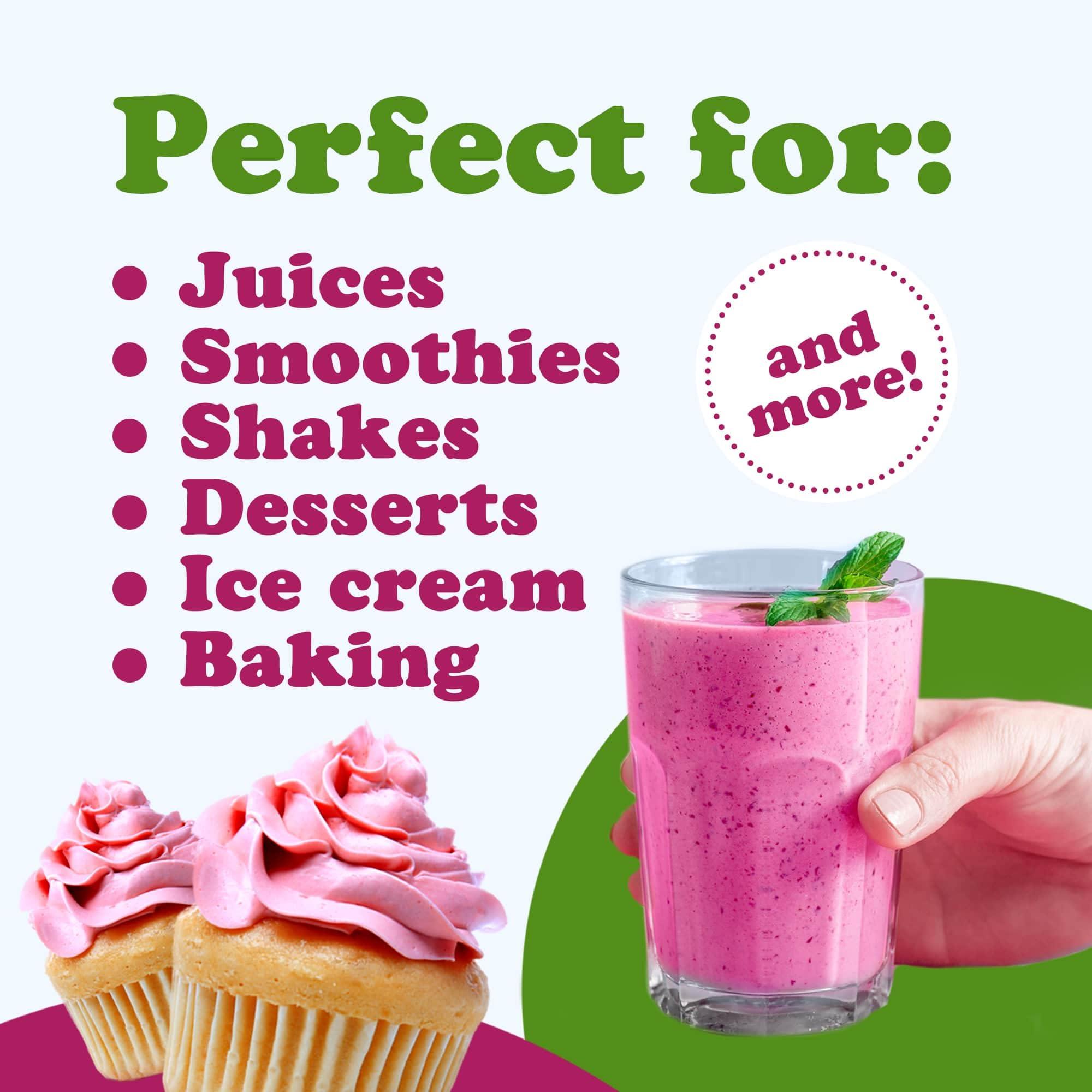 Food to Live Food to Live Organic Tart Cherry Powder, 1 Pounds Non-GMO, Raw, Kosher, Vegan Superfood, Bulk, Rich in Antioxidants, Great for Juices, Drinks, and Smoothies, Contains Maltodextrin