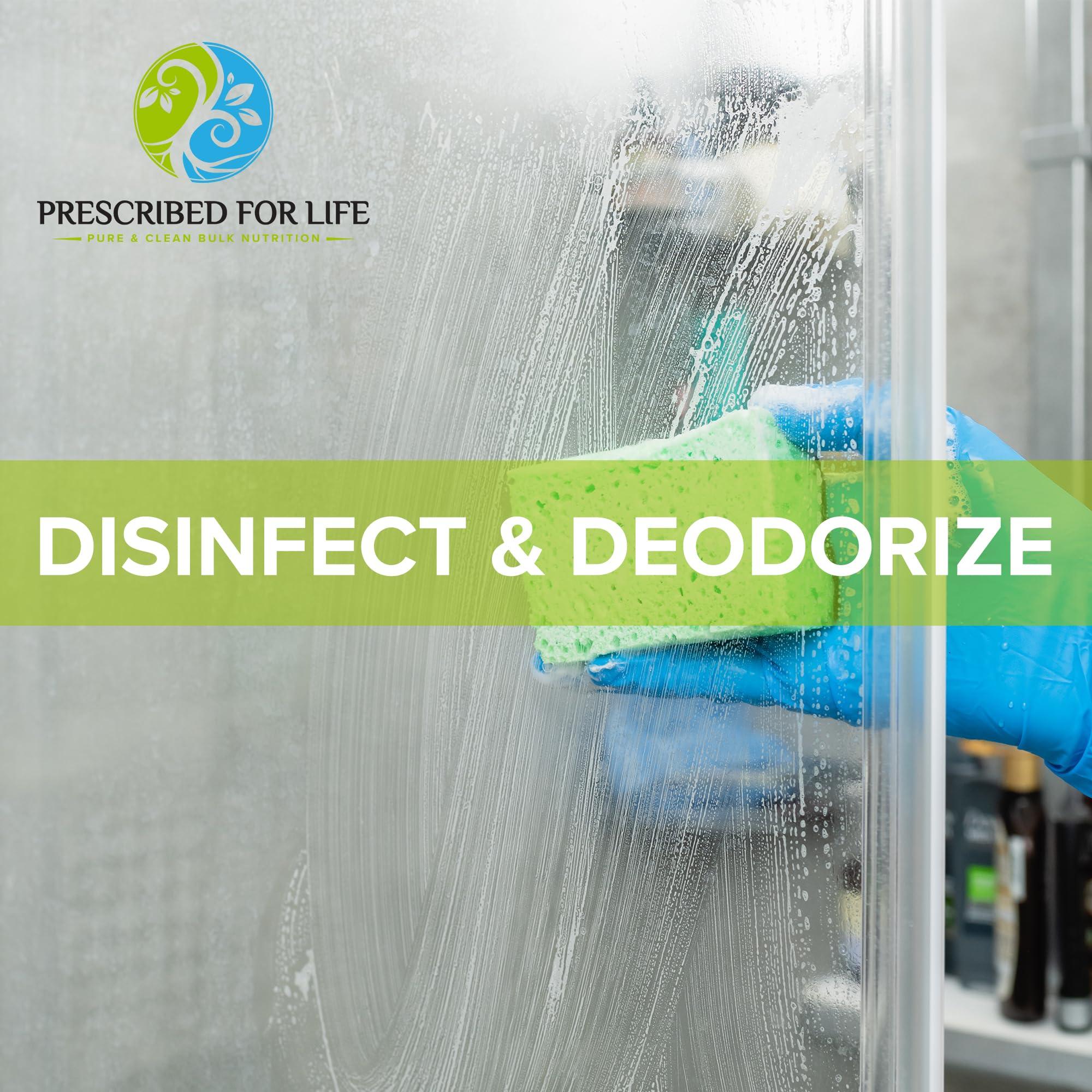 Prescribed For Life Prescribed for Life Sodium Percarbonate Powder for Cleaning, Laundry & More | Percarbonate Soda Oxygen Bleach | Percarbonato de Sodio (25kg / 55lb)