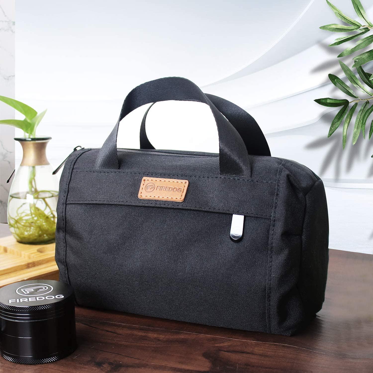 FIREDOG FIREDOG Smell Proof Pouch with Lock with Large Odor Smell Bag (9x4x5 Inch)