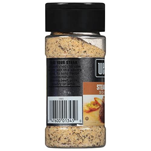 Weber Weber Steak \'N Chop Seasoning, 3 Ounce Shaker (Pack of 2)