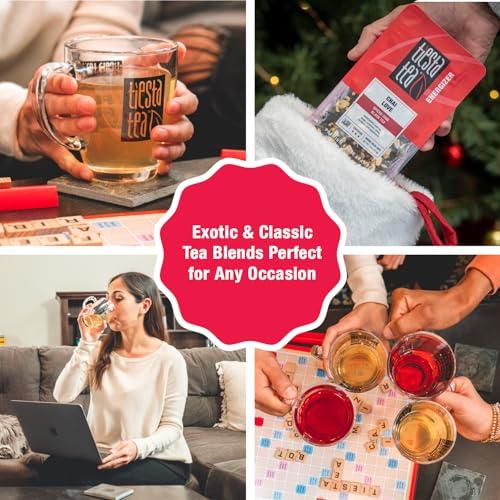 Tiesta Tea Tiesta Tea - Chai Love Tea | Spiced Chai Black Tea | Premium Loose Leaf Tea Blend | High Caffeinated Black Tea | Make Hot or Iced Tea & Brews Up to 50 Cups - 4 Ounce Refillable Tin