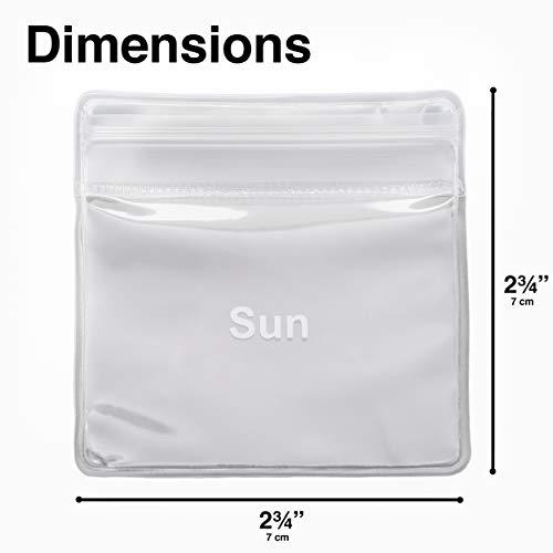 TeloTravel TeloTravel AM/PM Bi-Folding Pill Organizer + Supplement Case for OTC Medicine, Prescription + Vitamins - 14 Labeled Monday-Sunday Pouches, Grey Travel Pill Case